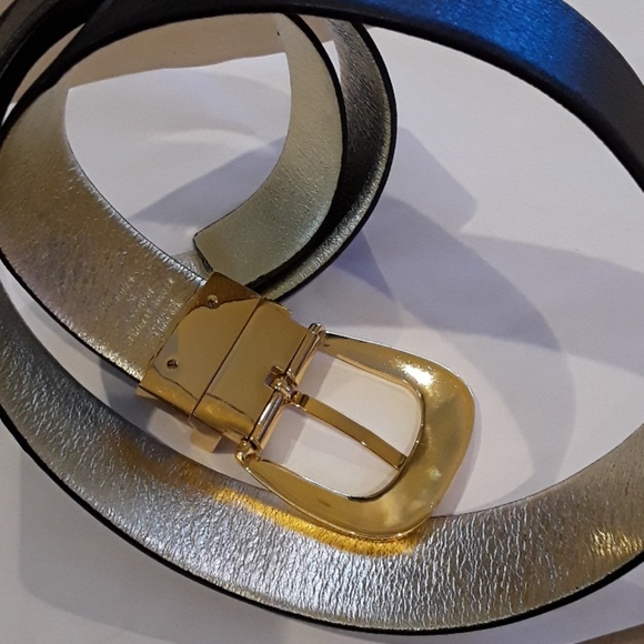 Michael Kors black leather belt NWOT, size L - Picture 6 of 7